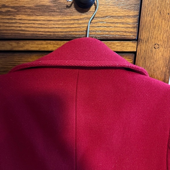 Red Talbots pea coat - Picture 8 of 13